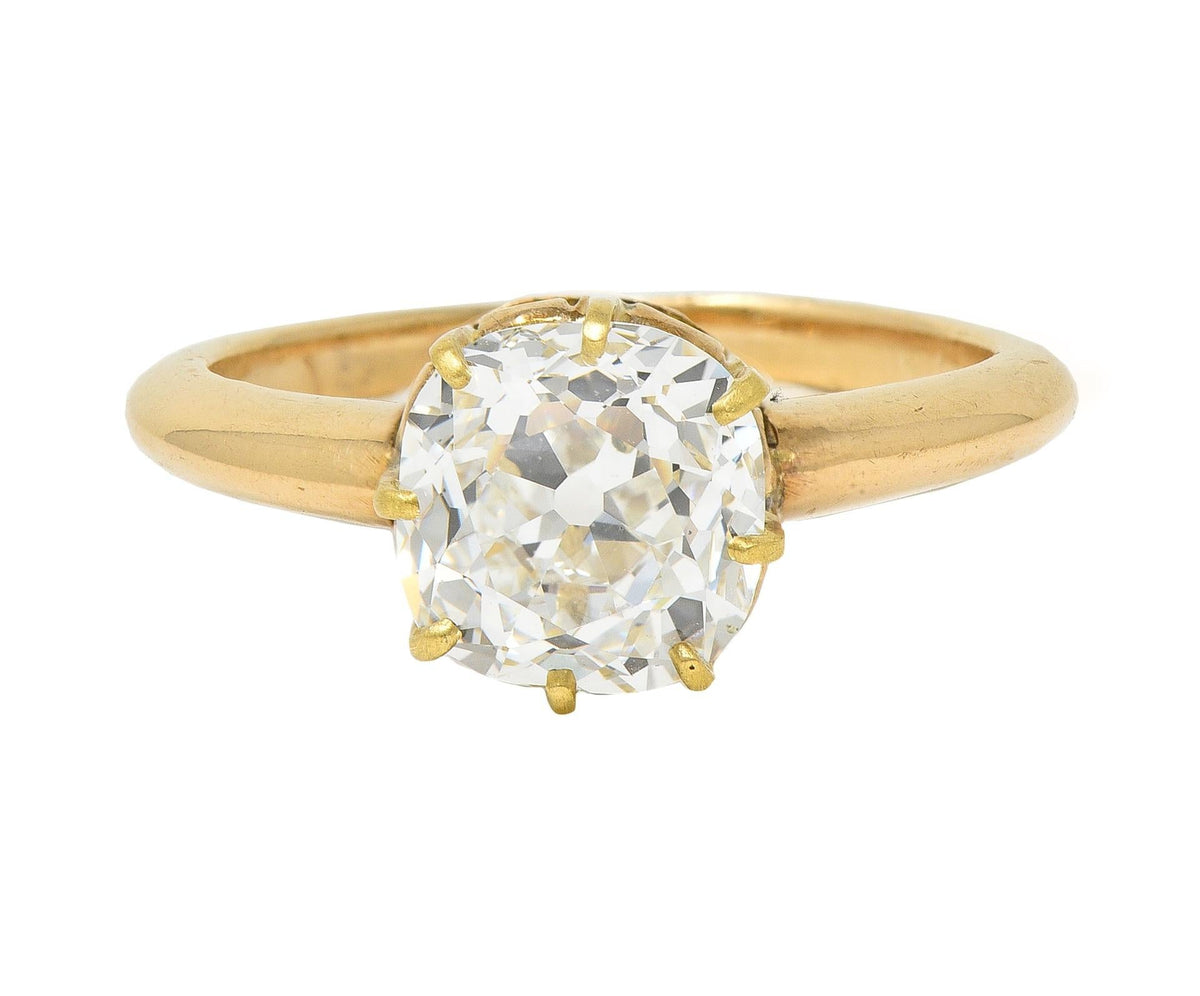 Where to Buy an Old Mine Cut Diamond Engagement Ring | Wilson’s Estate Jewelry