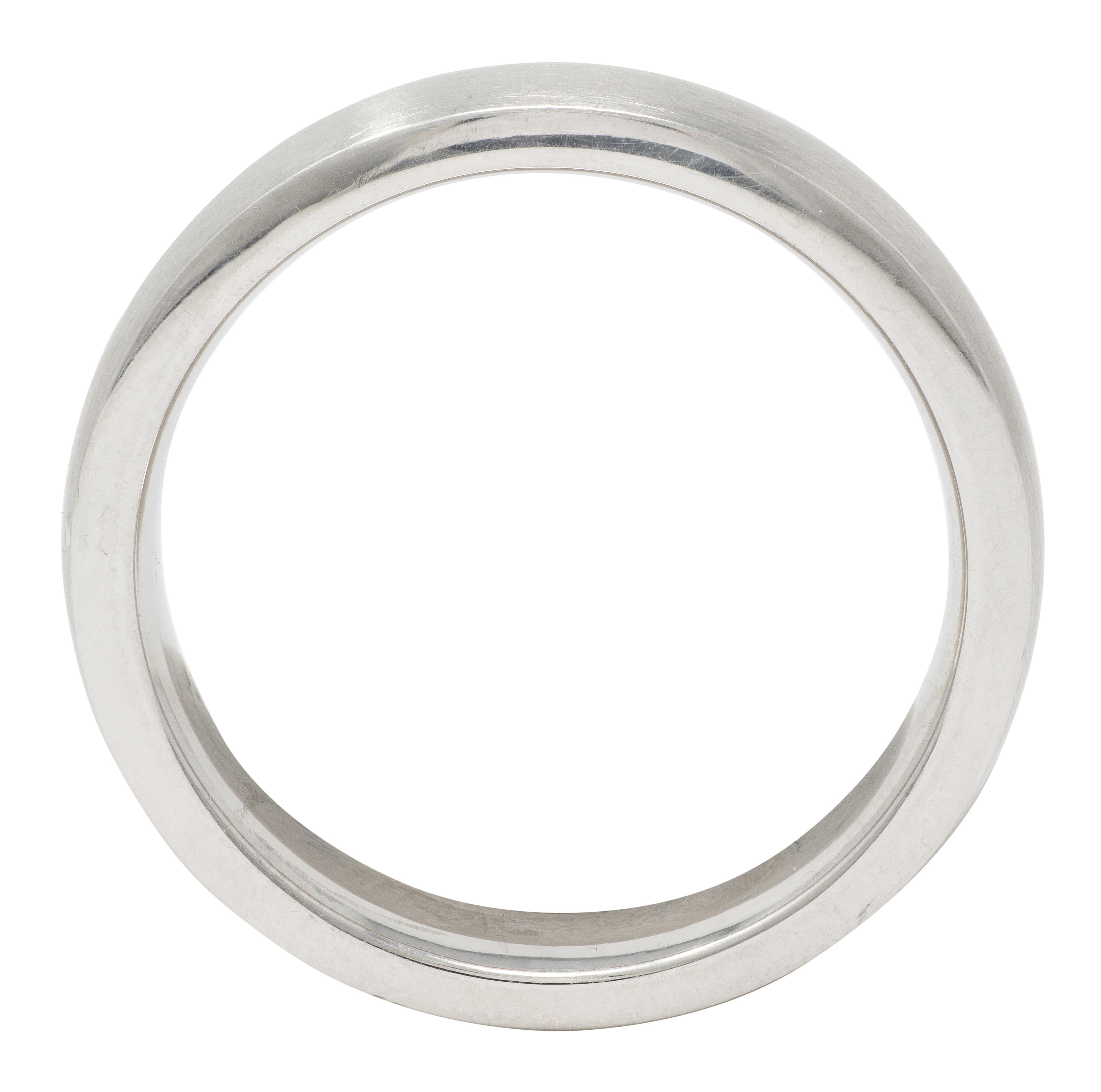 Tiffany & Co. 2000's Platinum Wedding Band Ring