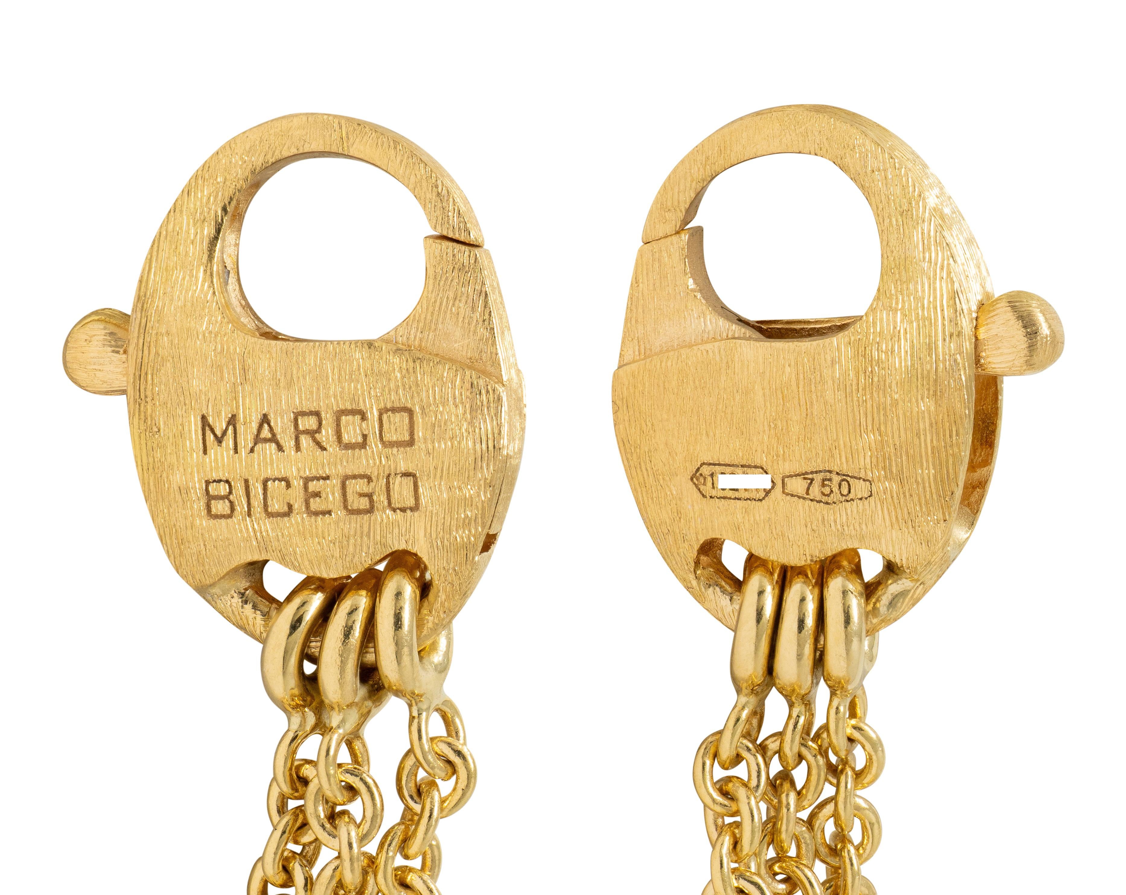 Marco Bicego 18 Karat Yellow Gold Pearl Quartz Multi-Strand Bracelet