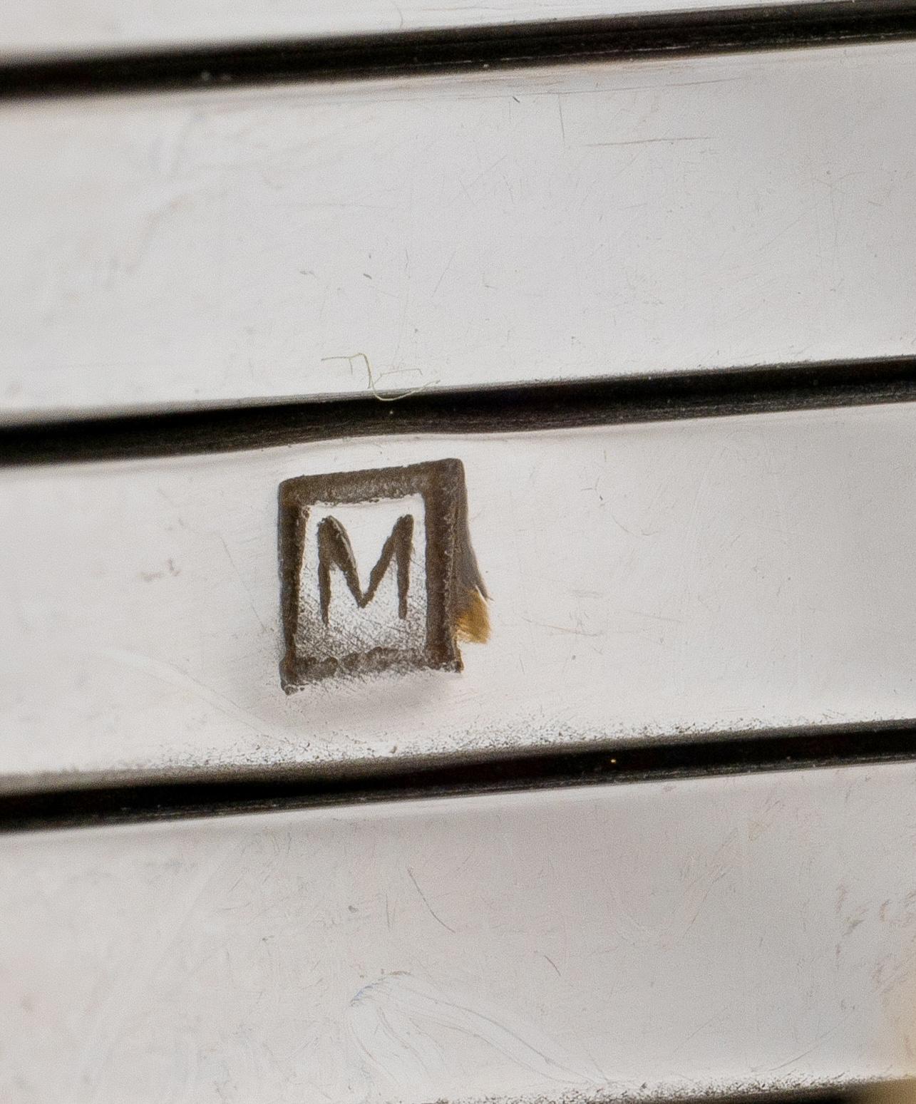 Bulgari 1980 Ancient Indian Coin 18K Gold Steel Vintage Tubogas Monete Earrings