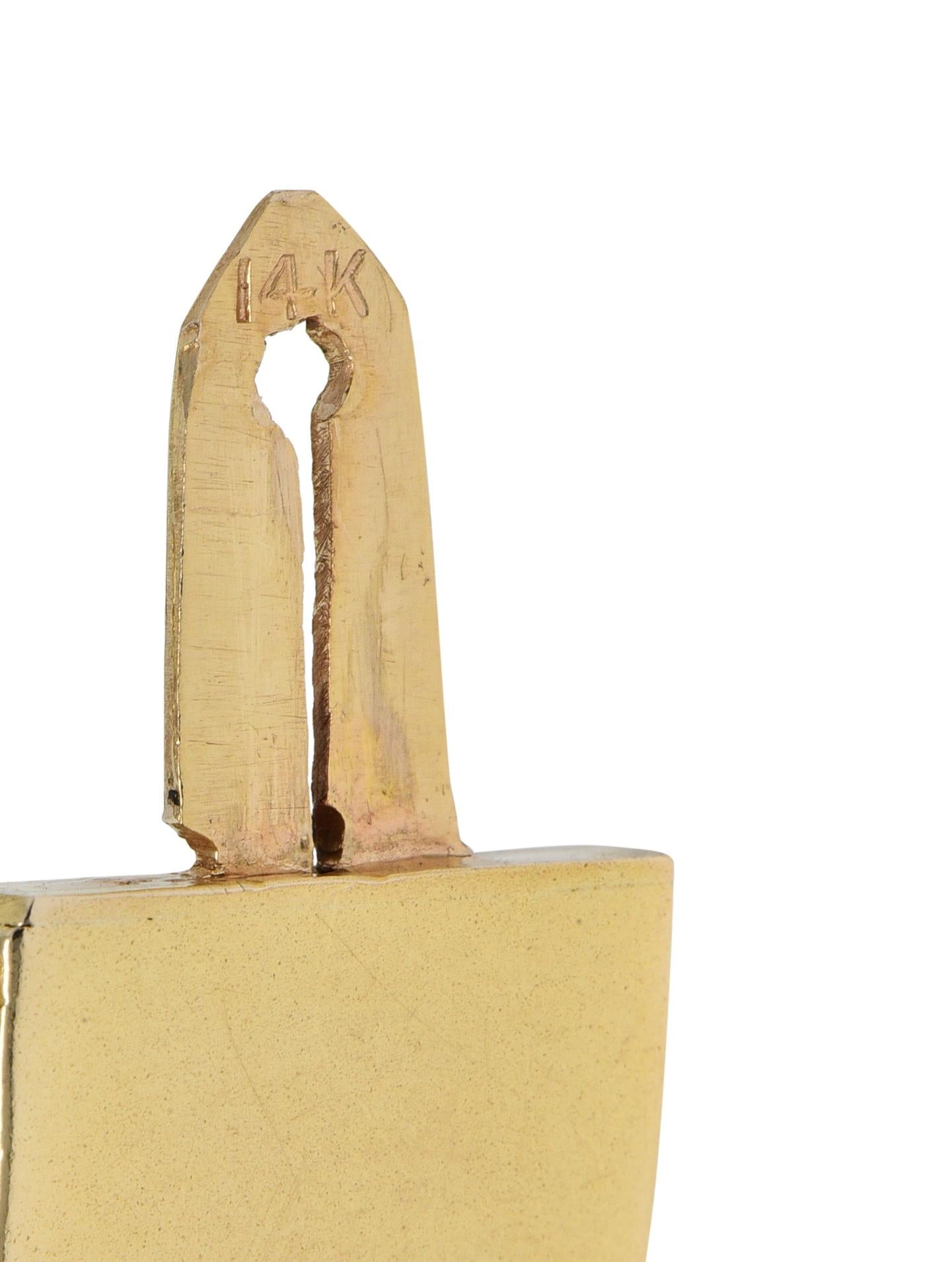 Victorian Diamond 14 Karat Yellow Gold Antique Star Bangle Bracelet