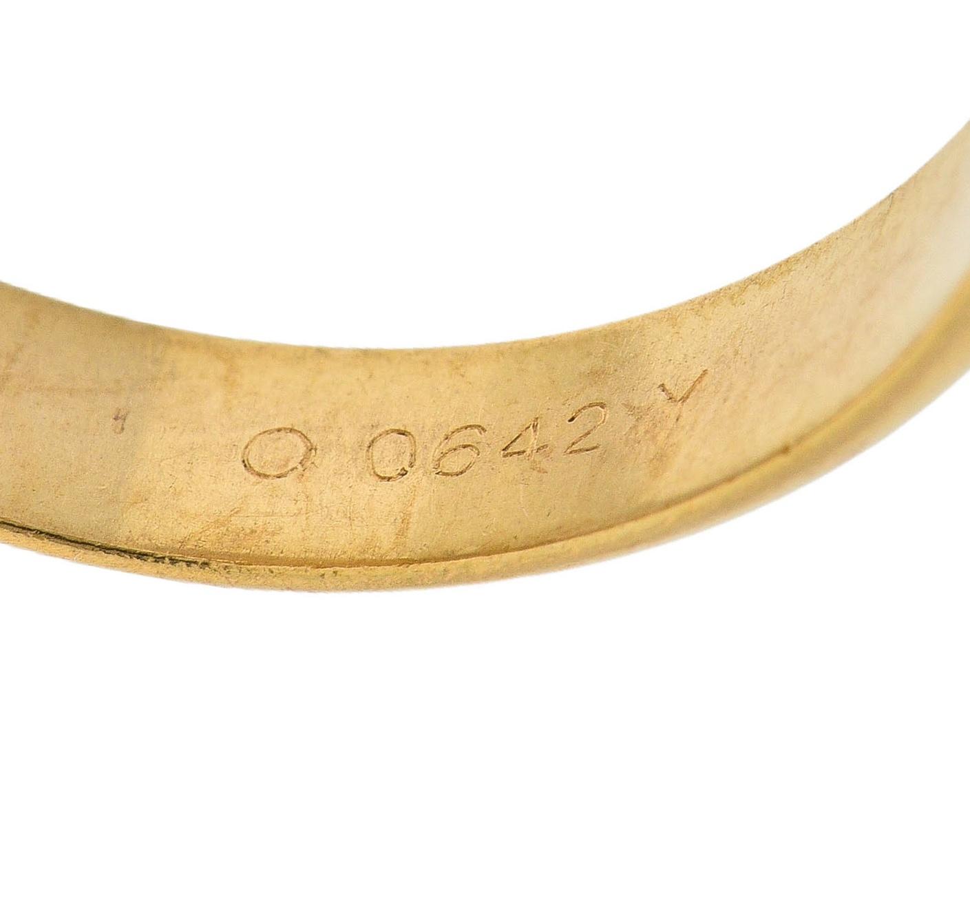Cartier 1997 French 18 Karat Tri-Colored Gold Vintage Trinity Rolling Band Ring