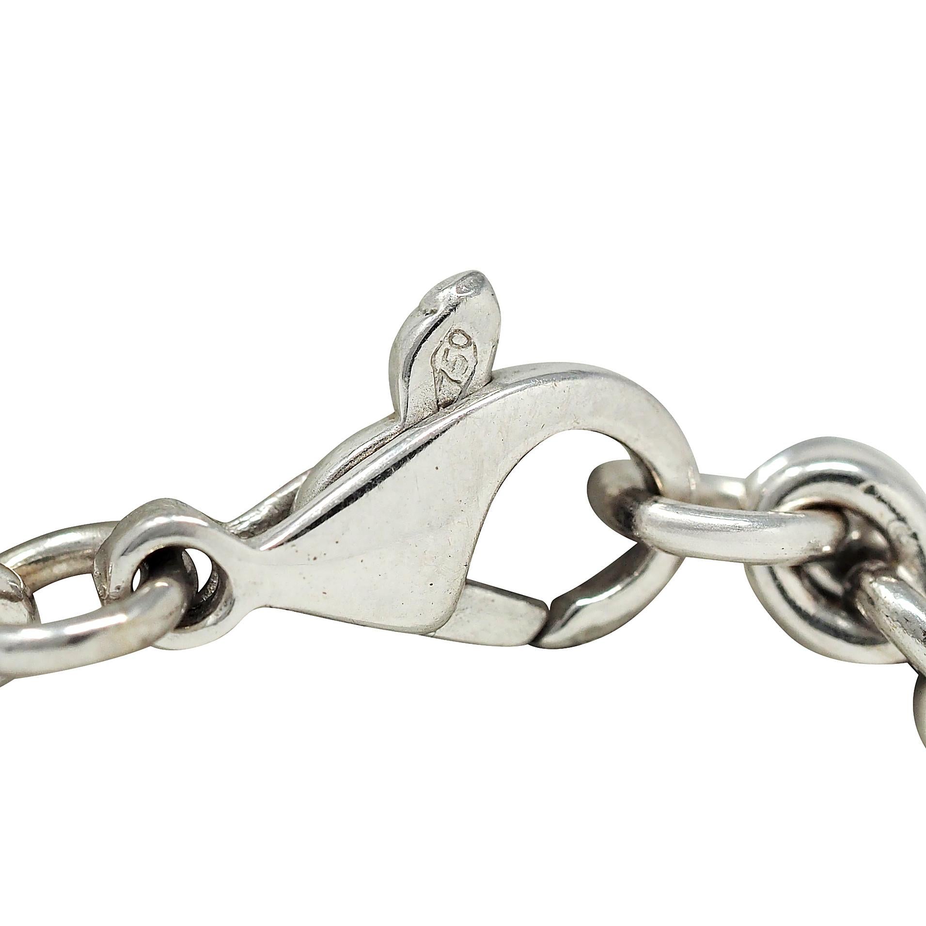 Bulgari Enigma 2000's 2.50 CTW Diamond 18K Gold Lips Station Chain Necklace