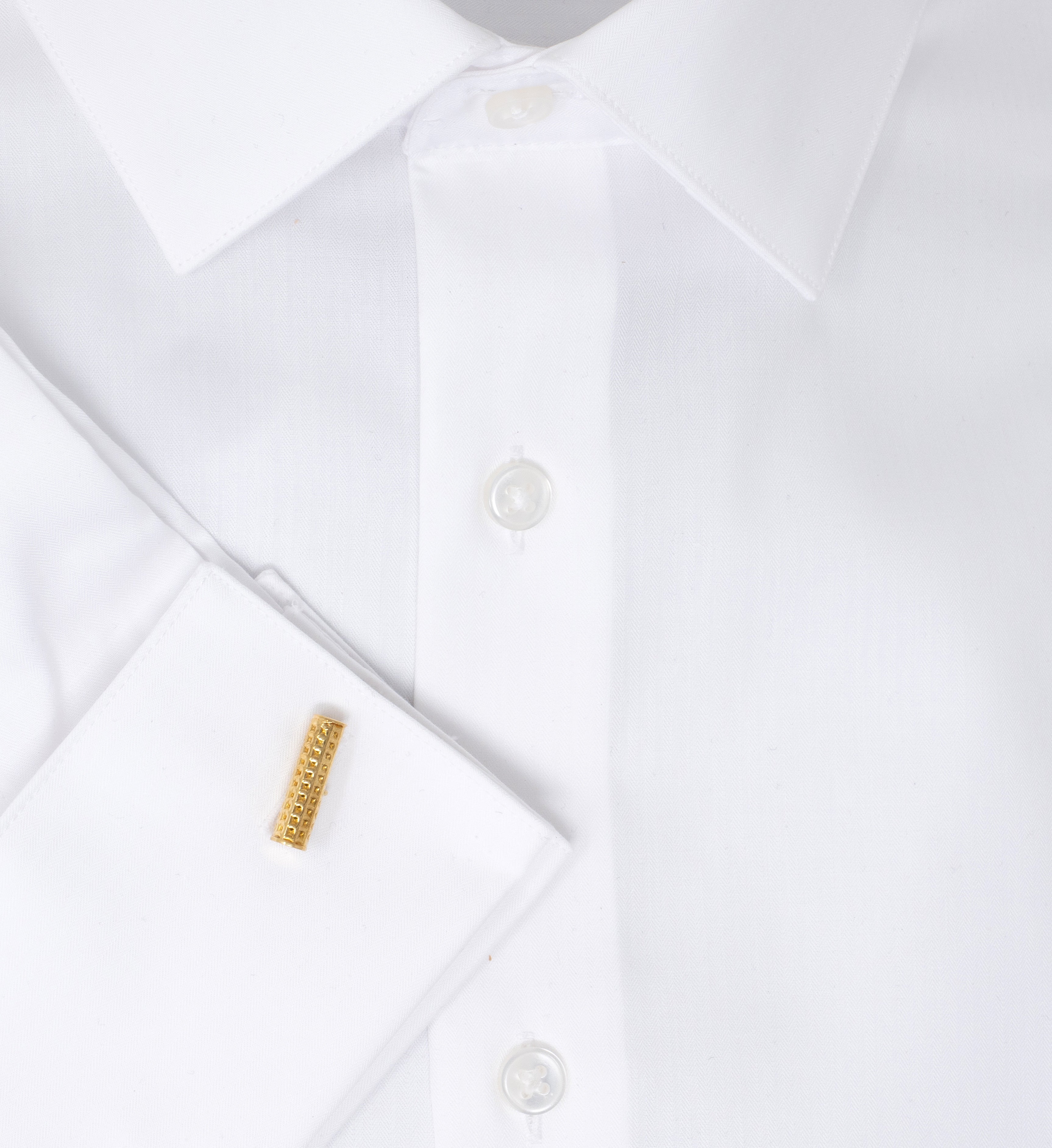 Gucci 1970's 18 Karat Yellow Gold Vintage Barrel Cufflinks