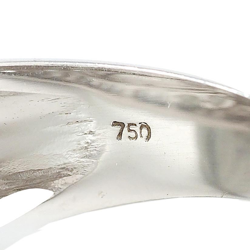 Contemporary Type A Jadeite Jade Diamond 18 Karat White Gold Halo Ring GIA