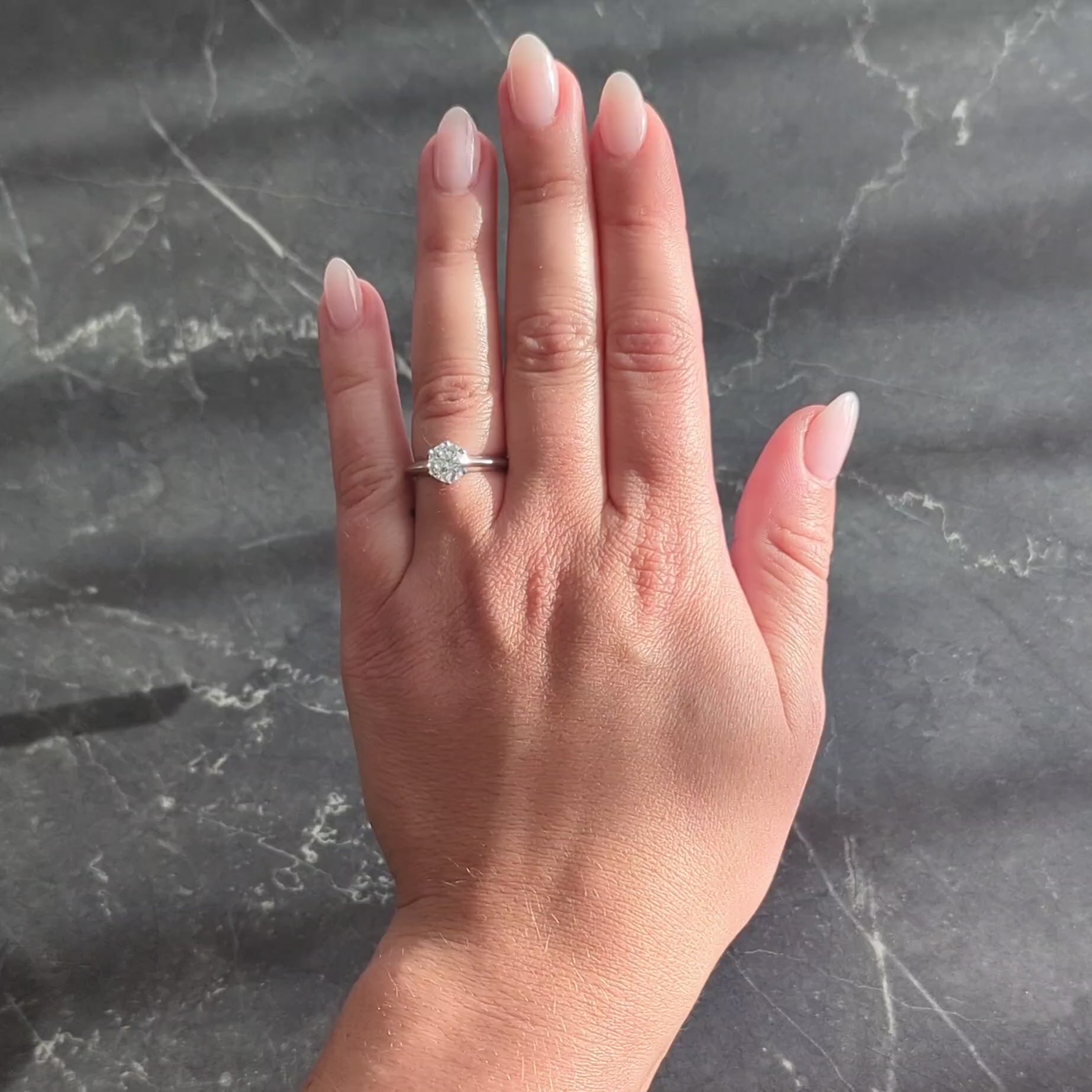 Tiffany & Co. Contemporary 1.13 CTW Diamond Platinum Solitaire Engagement Ring