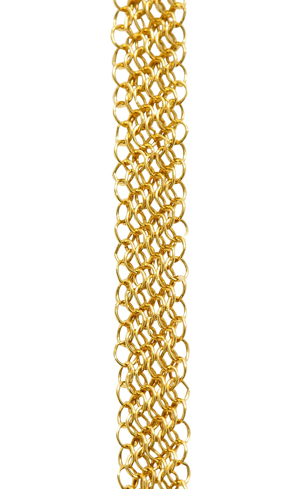 Elsa Peretti Tiffany & Co. Black Nephrite Jade 18 Karat Gold Touchstone Pendant NecklaceNecklace - Wilson's Estate Jewelry