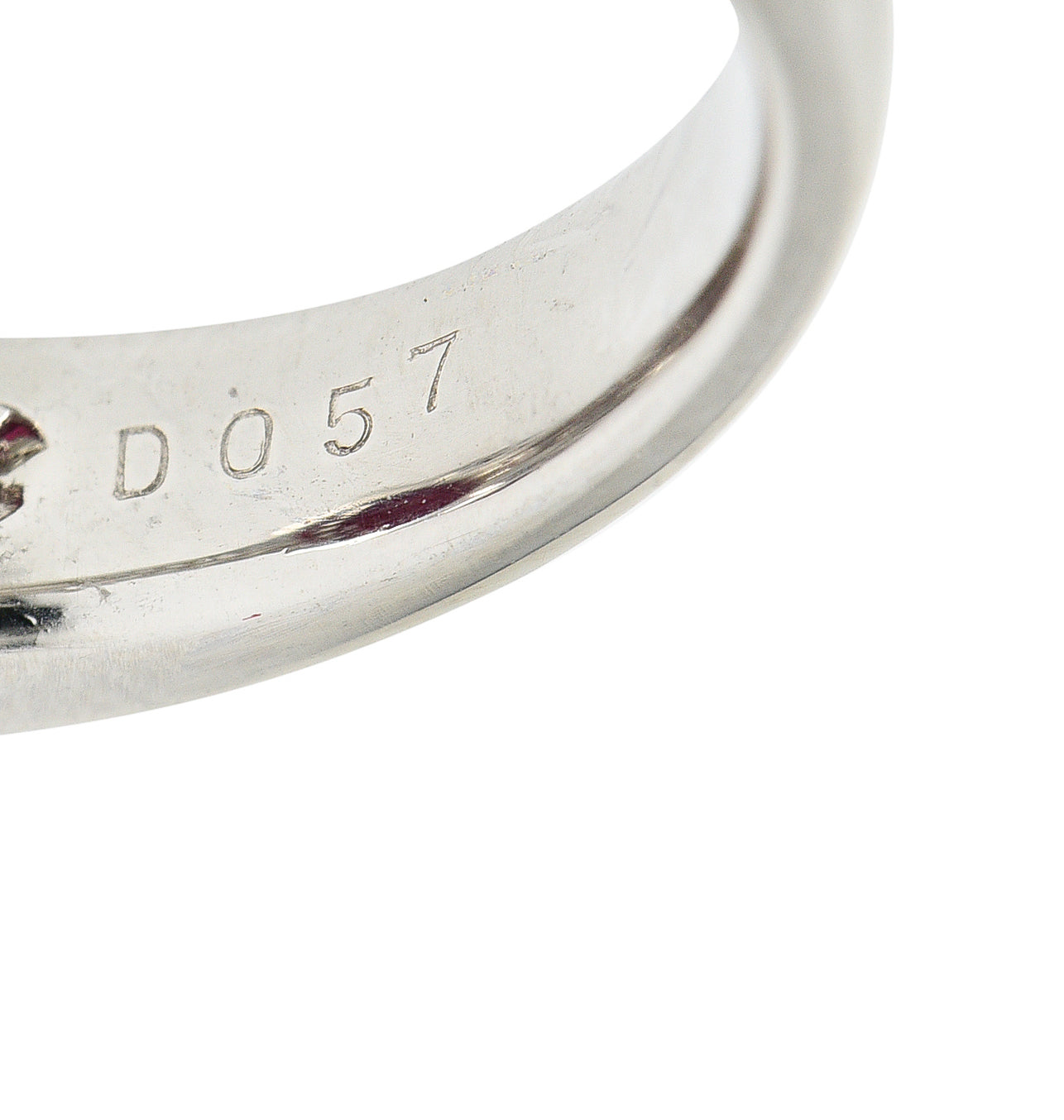 Contemporary 7.54 CTW Rubellite Tourmaline Diamond Platinum Cocktail RingRings - Wilson's Estate Jewelry