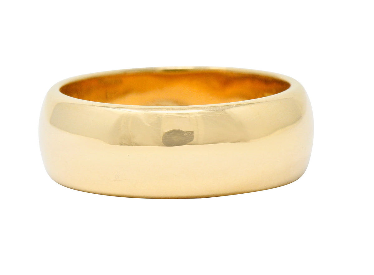 Tiffany & Co. 14 Karat Gold Unisex Vintage Wedding Band RingRing - Wilson's Estate Jewelry