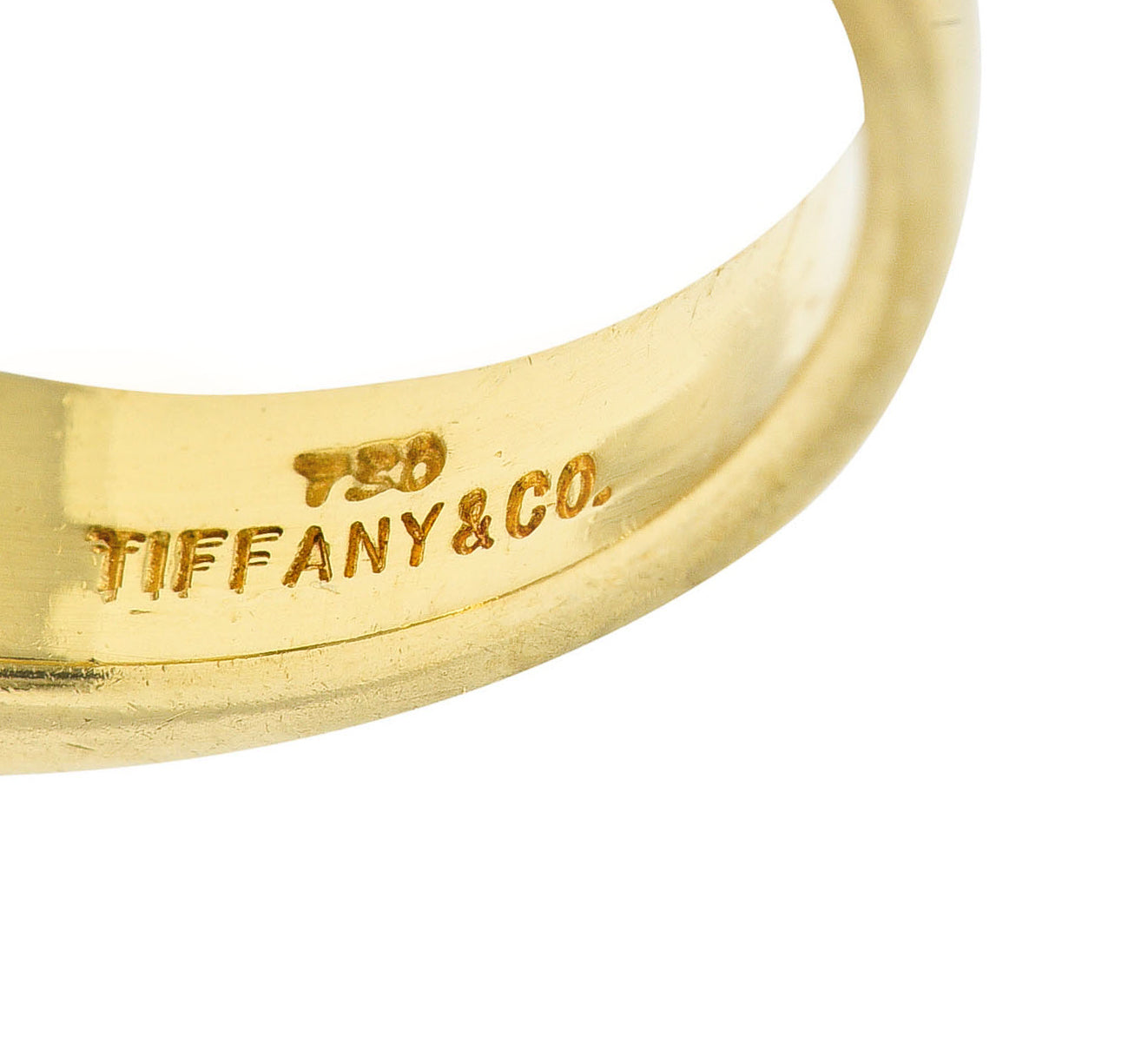 Tiffany & Co. 1.69 CTW Diamond 18 Karat Gold Channel Band RingRing - Wilson's Estate Jewelry