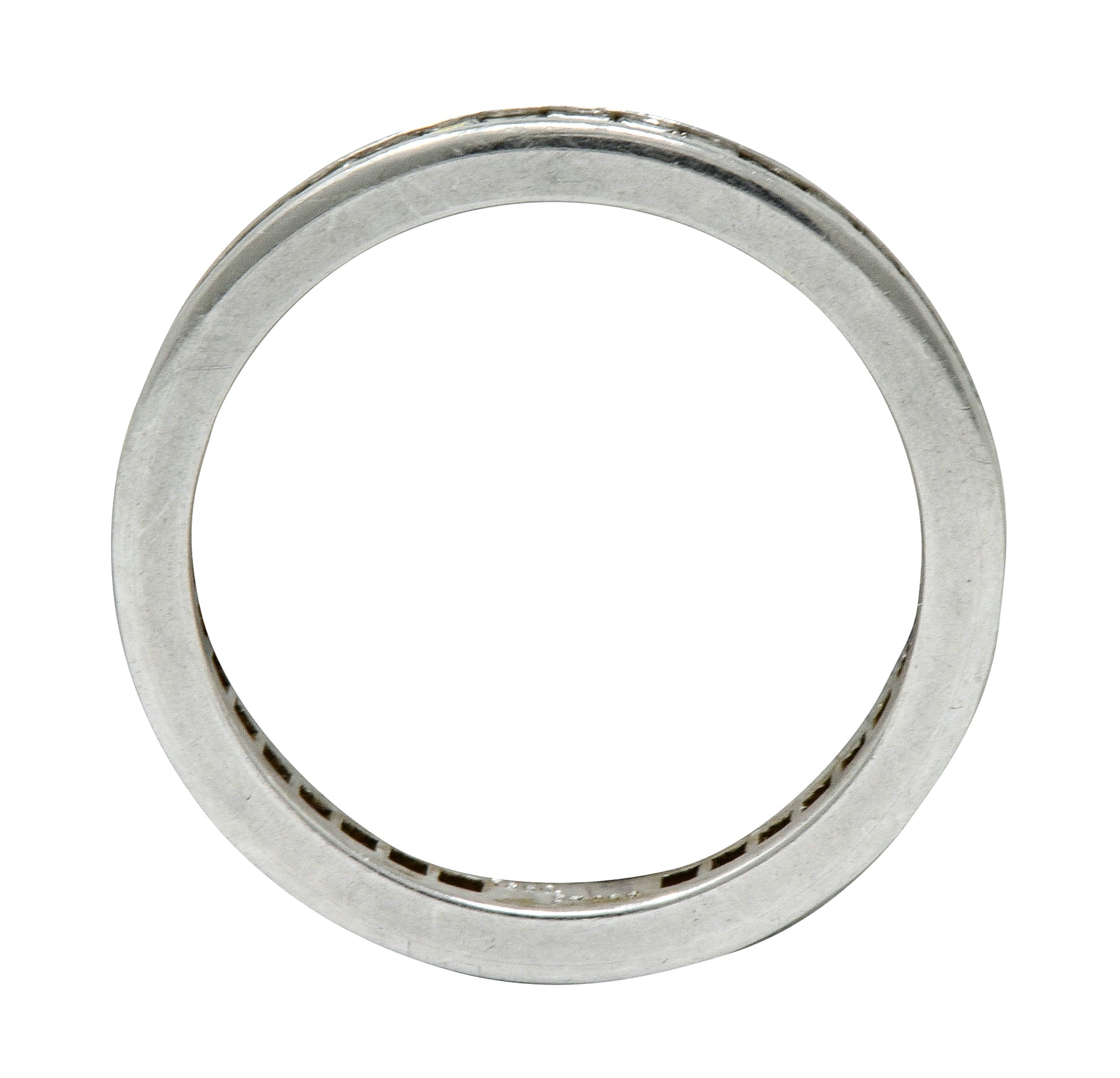 Tiffany & Co. Mid-Century 1.25 CTW Diamond Platinum Eternity Band Ring - Wilson's Estate Jewelry