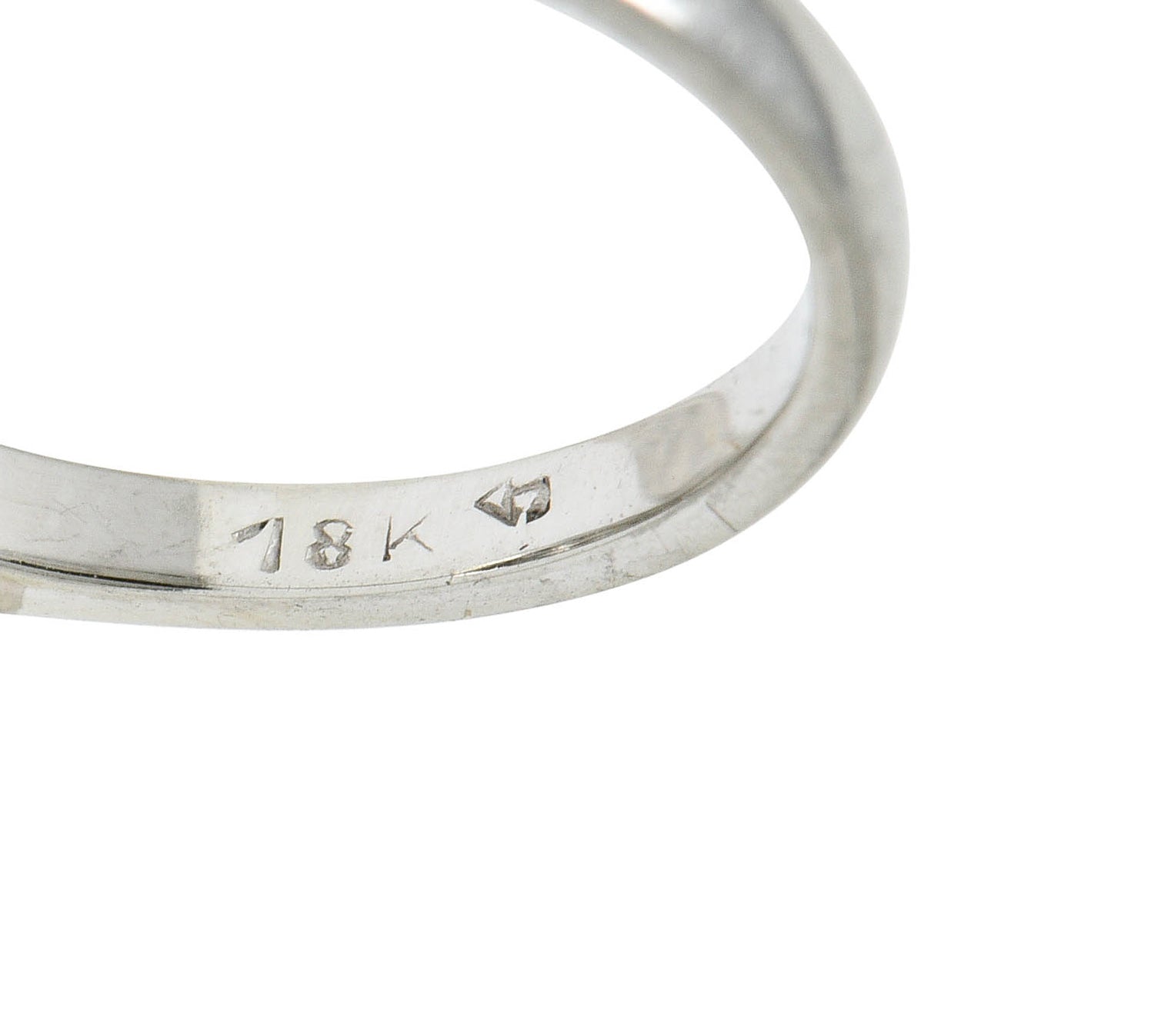 1950's Mid-Century 1.21 CTW Diamond Platinum Cluster RingRing - Wilson's Estate Jewelry