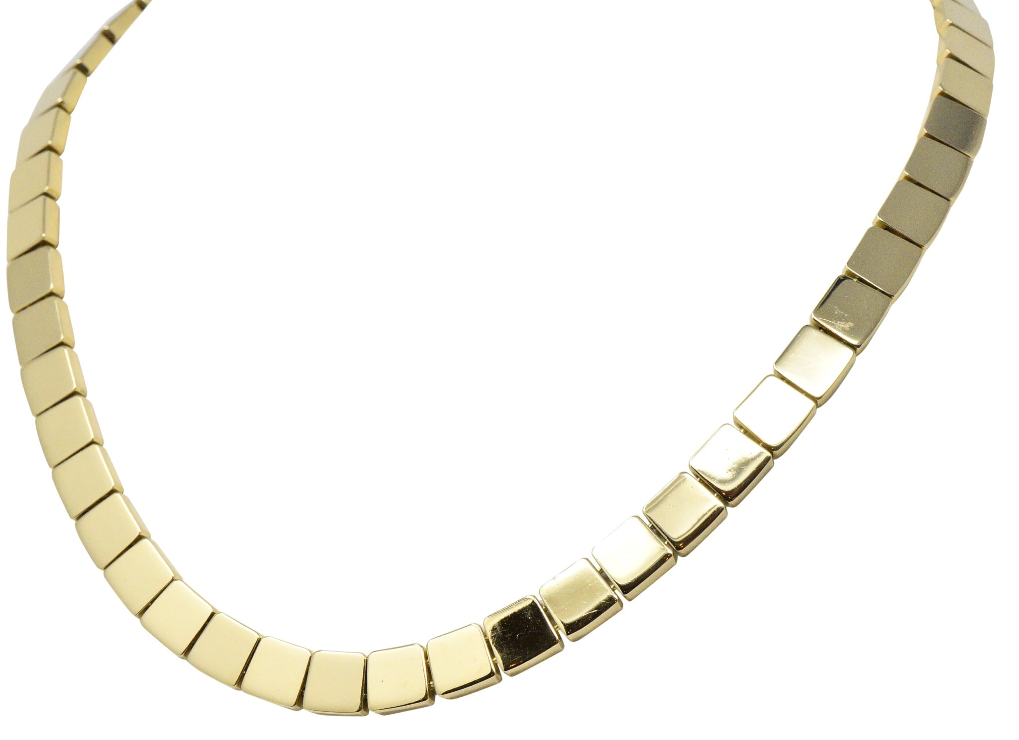 Tiffany & Co.18 Karat Gold Necklace Circa 2002 Wilson's Estate Jewelry