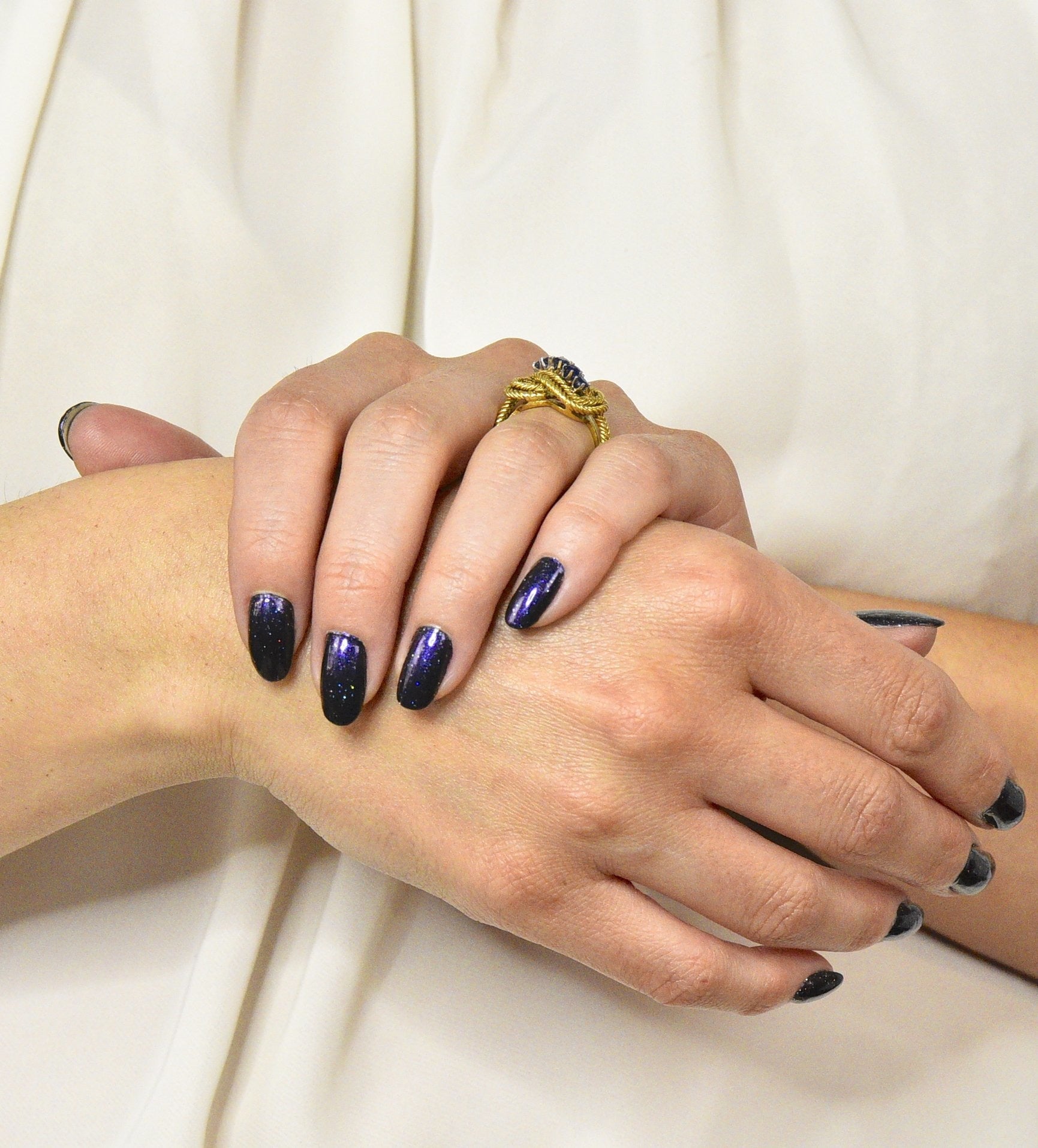 Tiffany & Co. 1960’s 0.55 CTW Sapphire 18 Karat Gold Ring - Wilson's Estate Jewelry