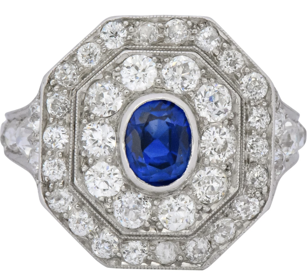 September's Birthstone - Sapphire Dinner Ring Spotlight