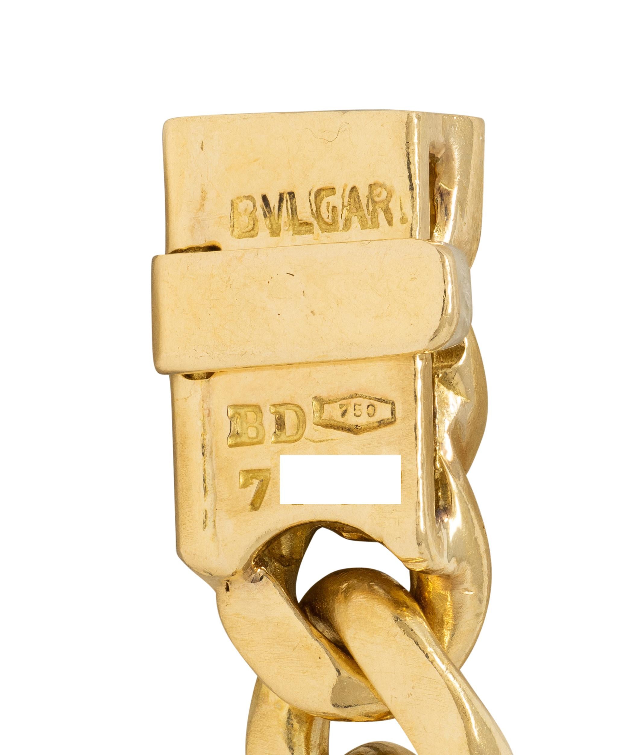 Bulgari Ancient Coin 18K Gold Vintage Flip Roman Constantine Vintage Necklace