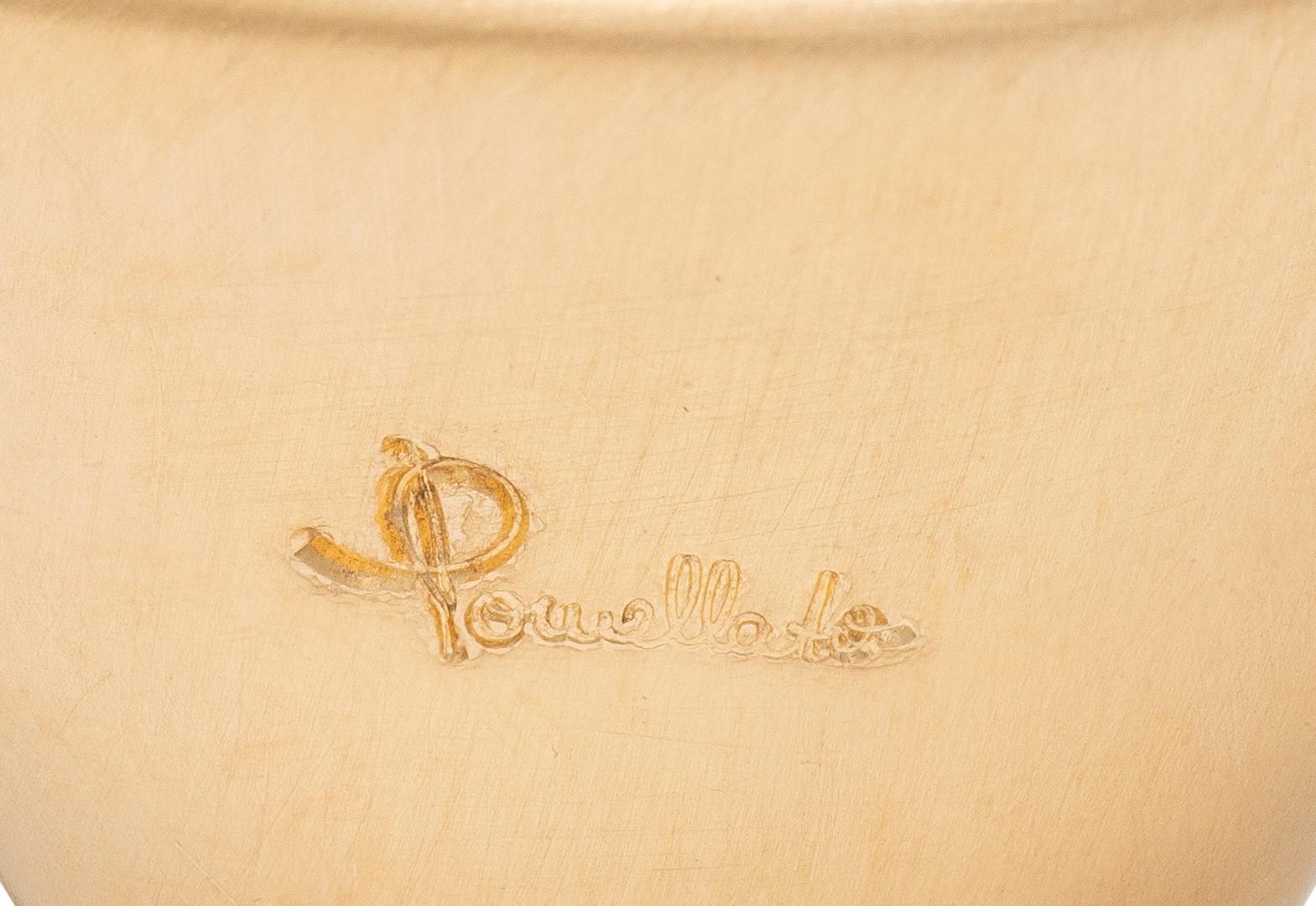 Pomellato Carved Shell 18 Karat Rose Gold Eva Snake Cameo Signet Ring