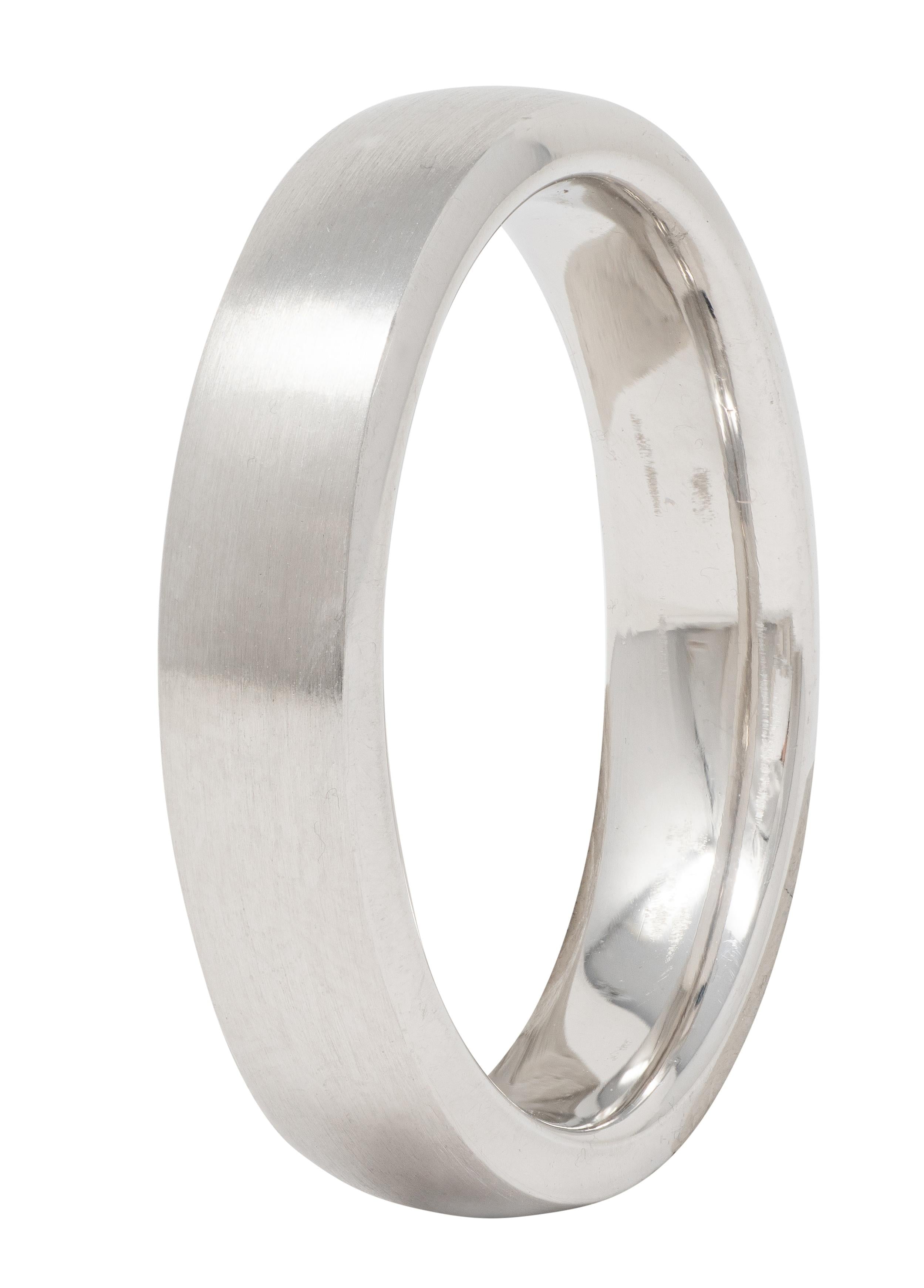 Tiffany & Co. 2000's Platinum Wedding Band Ring