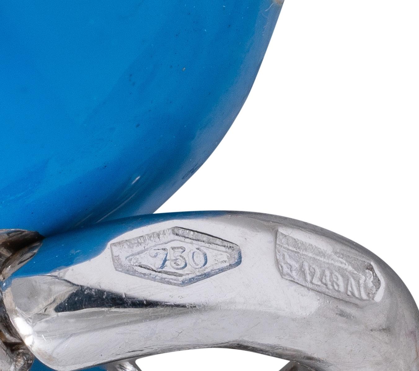 Aaron Basha 2000's Diamond Enamel Supergirl Charm