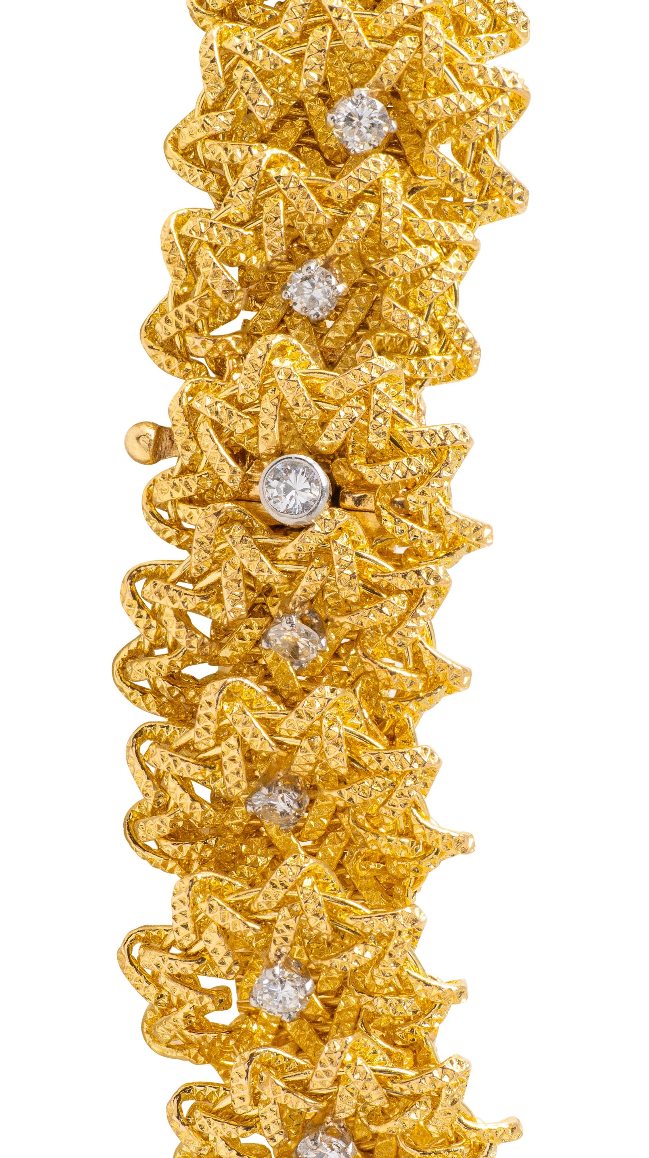 Cartier Georges L'Enfant French Diamond 18K Yellow Gold Vintage Necklace