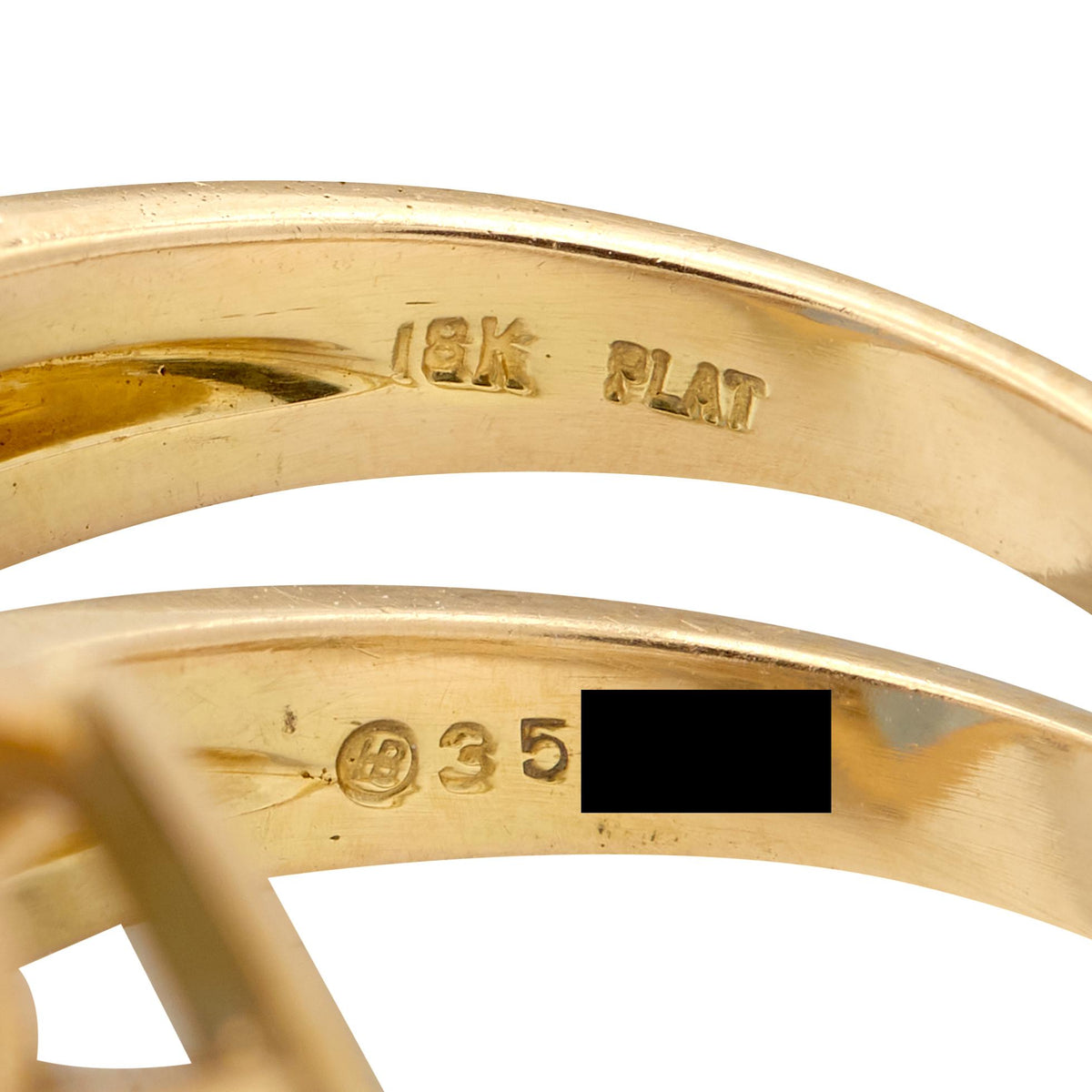 Oscar Heyman Aquamarine Diamond 18K Yellow Gold Platinum Vintage Cocktail Ring