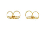 Aldo Cipullo 1970's 18 Karat Yellow Gold Vintage Rigatoni Earrings