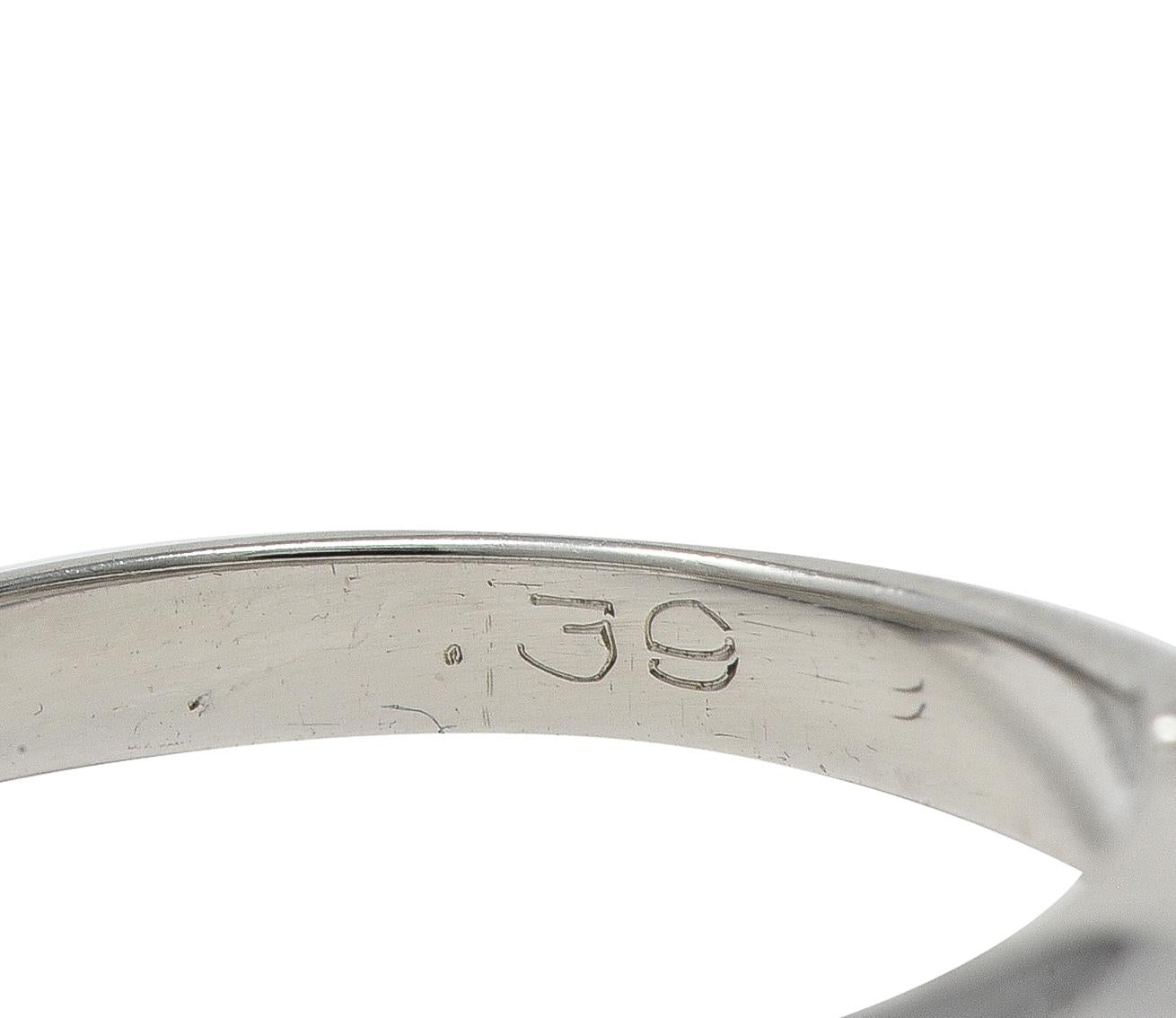 Tiffany & Co. Brilliant Diamond Platinum Contemporary Solitaire Engagement Ring