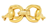 Gucci 18 Karat Yellow Gold Vintage Horsebit Link Bracelet