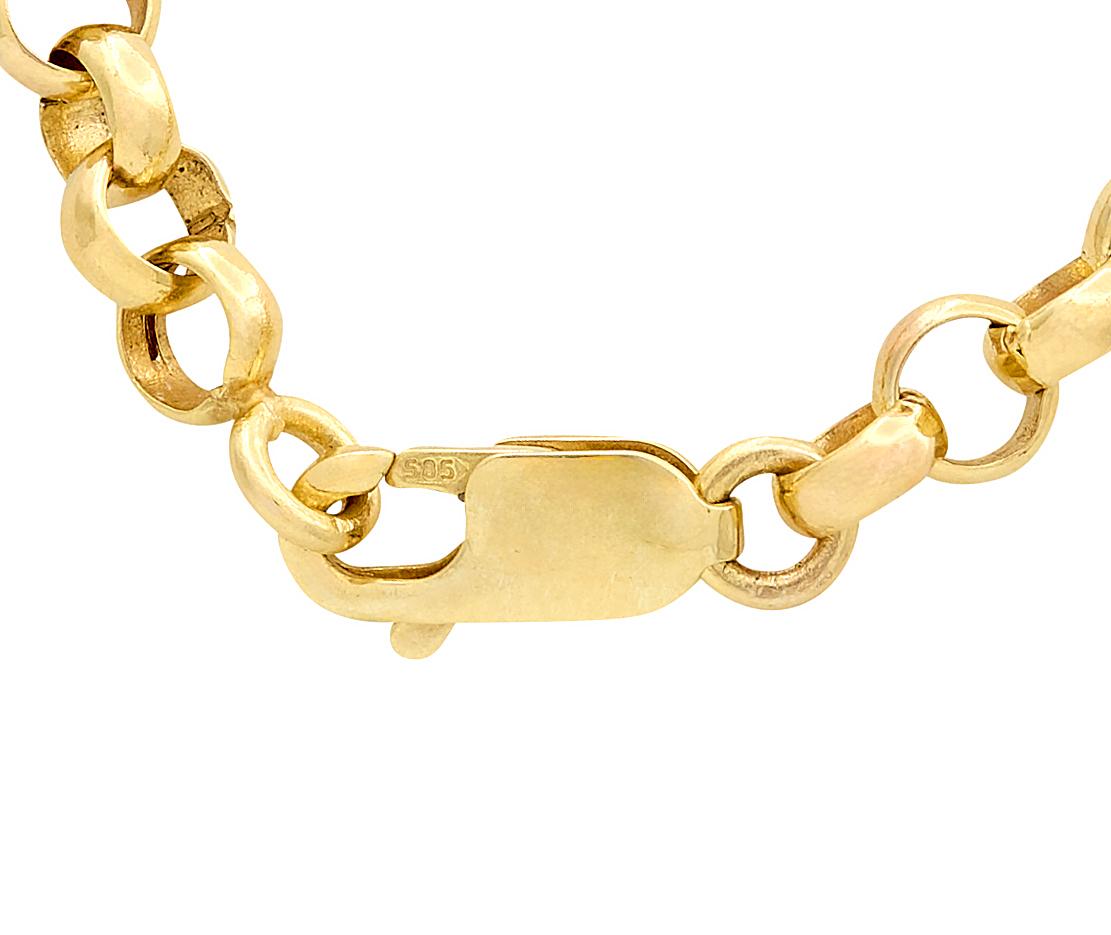 Maz Multi-Gem 14 Karat Yellow Gold Contemporary Seashell Fringe Necklace