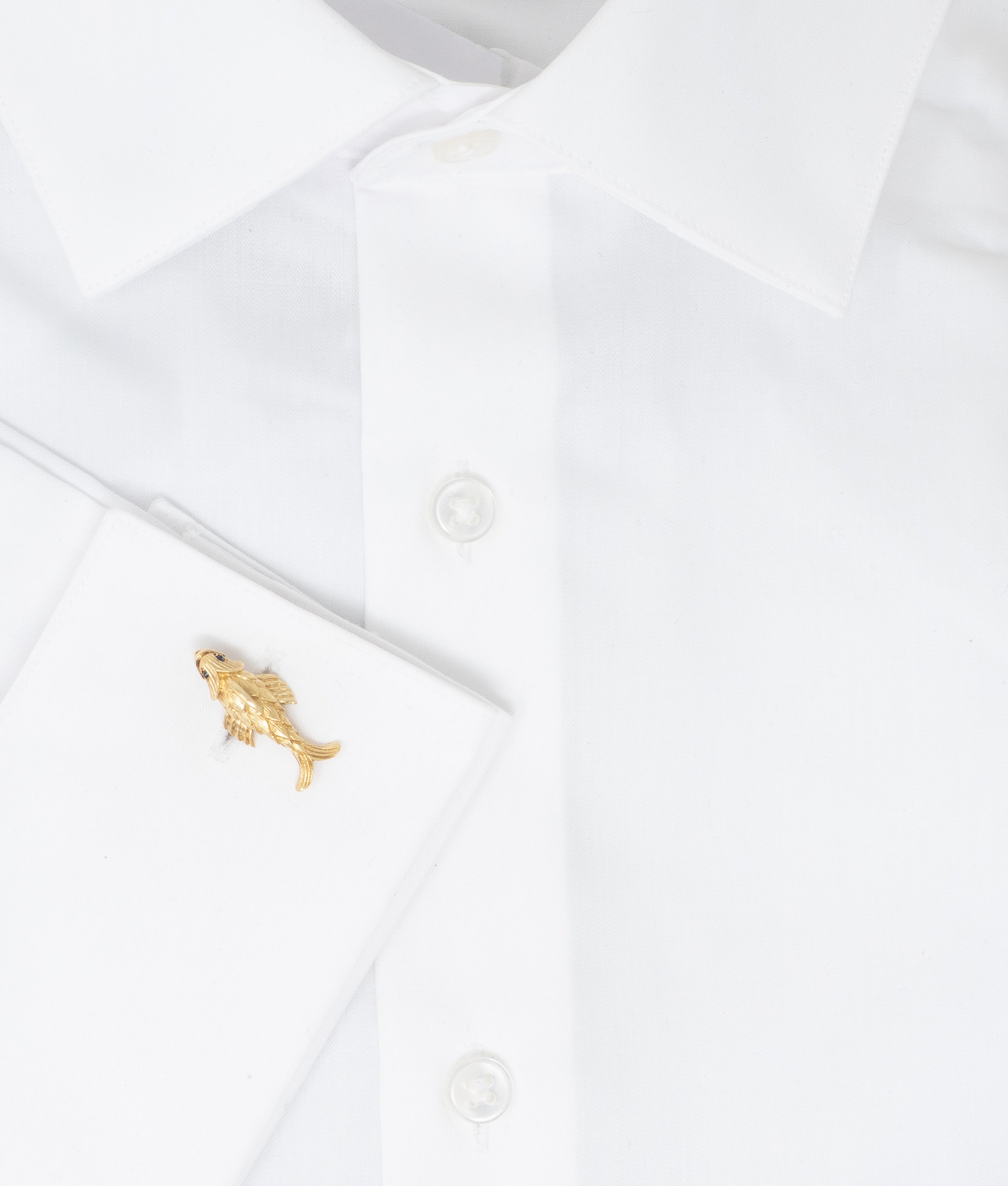 Tiffany & Co. Jean Schlumberger 1960's Sapphire 18 Karat Yellow Gold Vintage Koi Fish Cufflinks