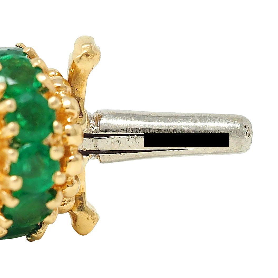 Van Cleef & Arpels 1980's Pearl Multi-Gem 18K Gold Convertible Bracelet Set