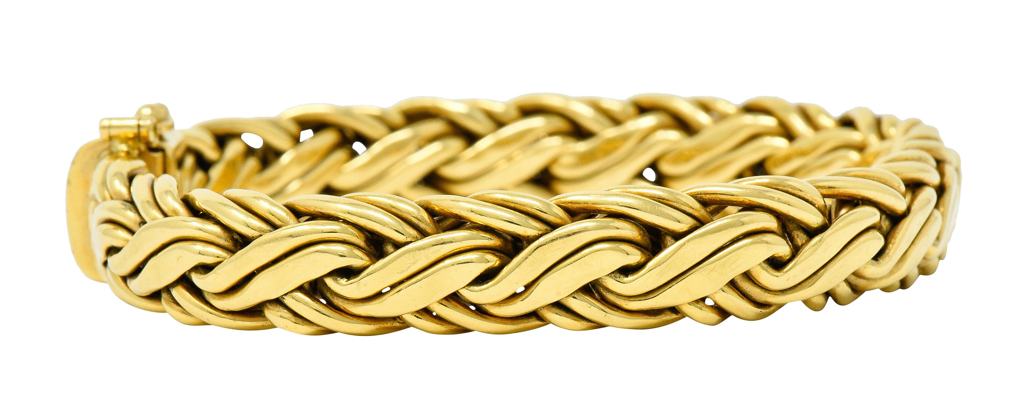 Tiffany & Co. 1980's Vintage 18 Karat Gold Wheat Chain Braceletbracelet - Wilson's Estate Jewelry