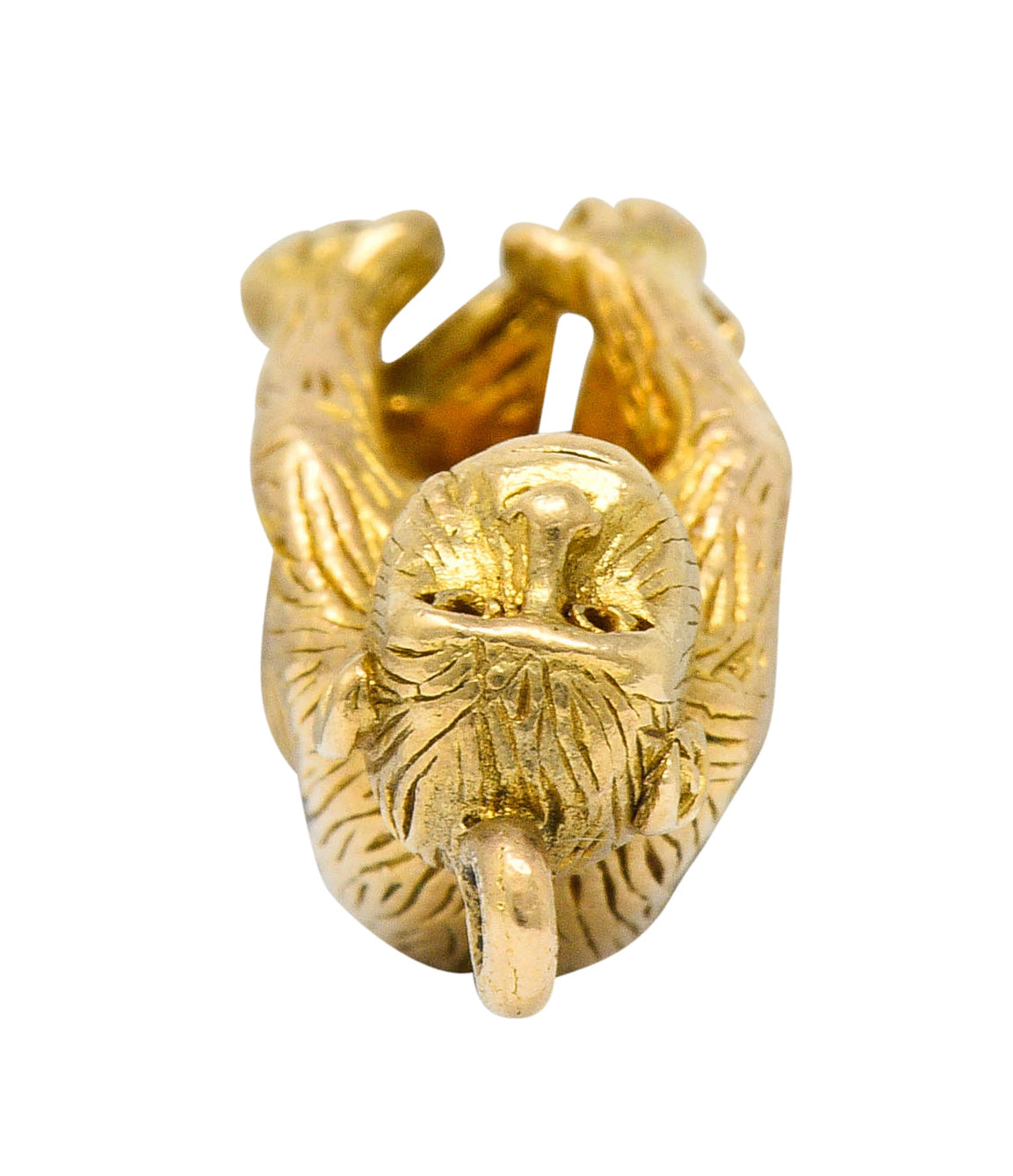 Vintage 14 Karat Gold Monkey Charmcharm - Wilson's Estate Jewelry