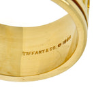 1995 Tiffany & Co. 18 Karat Gold Unisex 12MM Atlas Band Ring - Wilson's Estate Jewelry