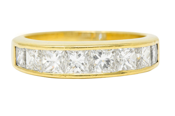 Tiffany & Co. 1.69 CTW Diamond 18 Karat Gold Channel Band RingRing - Wilson's Estate Jewelry