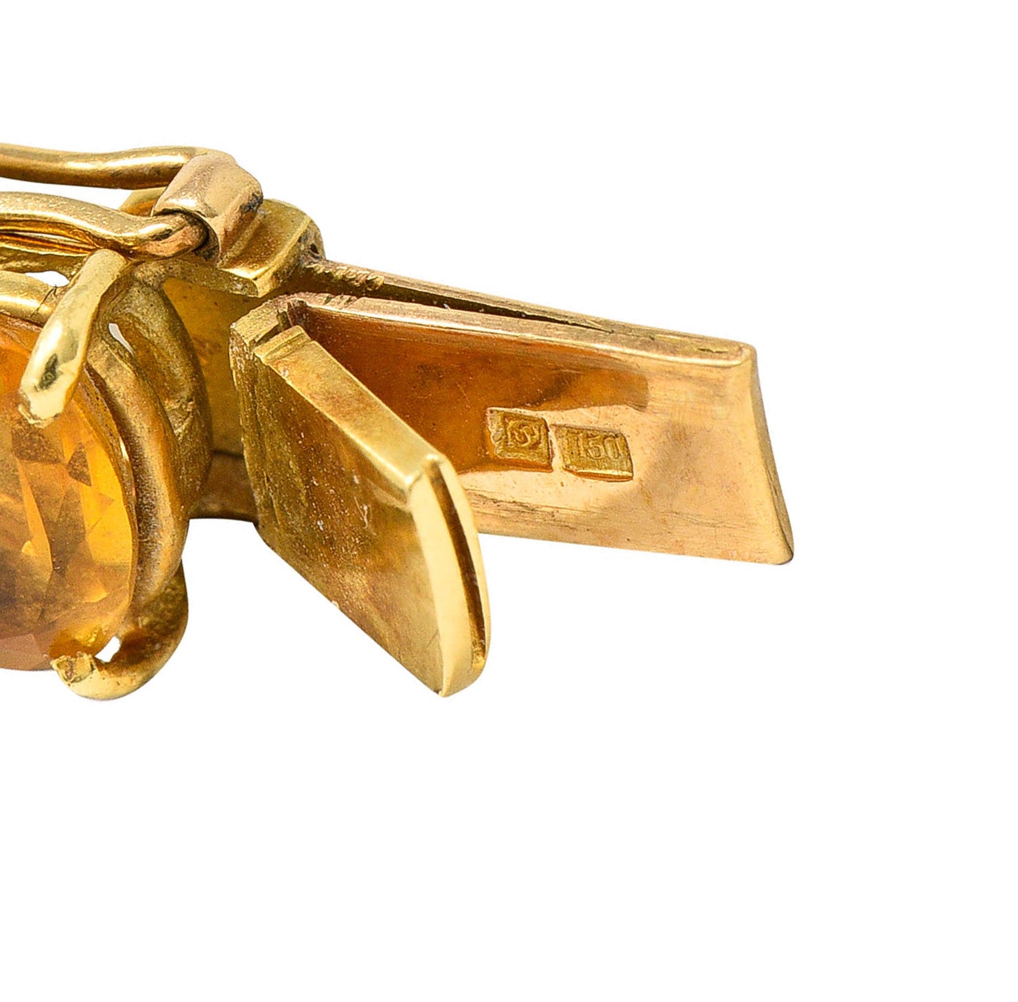 1960's H. Stern Citrine Topaz Spinel Multi-Gem 18 Karat Gemstone Braceletbracelet - Wilson's Estate Jewelry