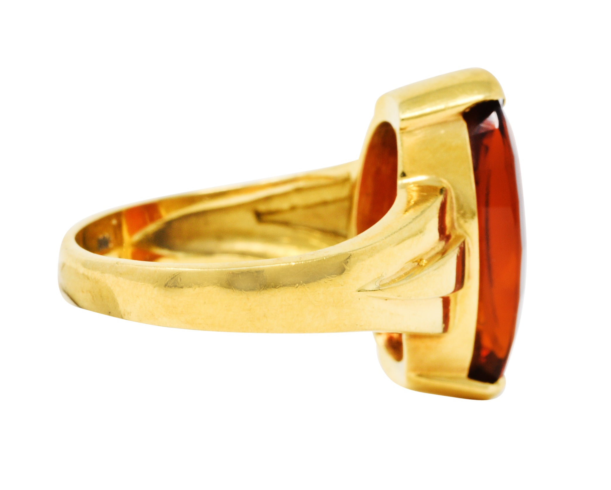 H. Stern Vintage Citrine 18 Karat Gold Gemstone RingRing - Wilson's Estate Jewelry