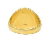 Victorian 18 Karat Yellow Gold Heraldic Lion Intaglio Antique Unisex Signet Ring