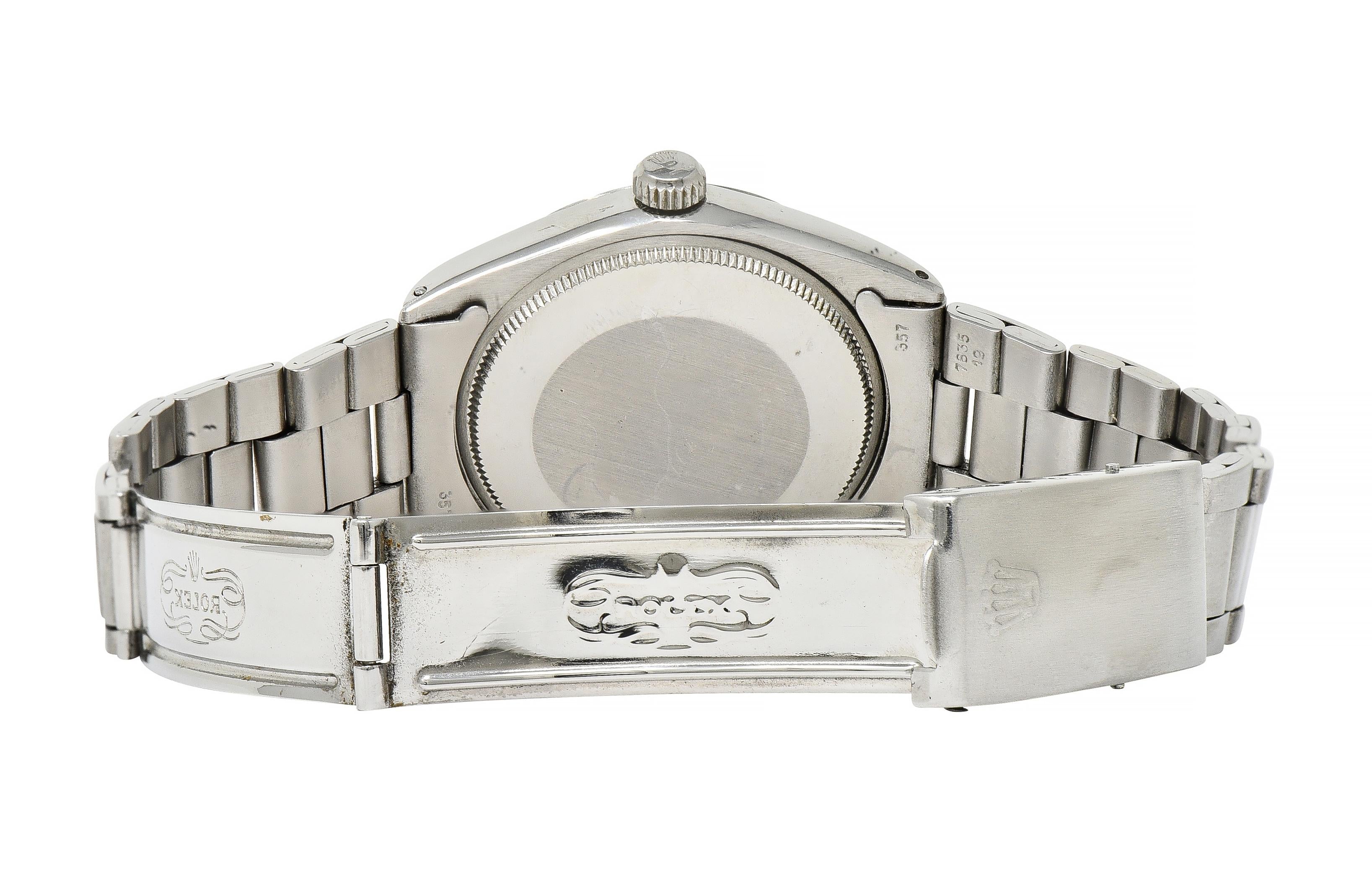 1984 Rolex 34 MM Stainless Steel Oyster Perpetual Air King Snoopy Watch