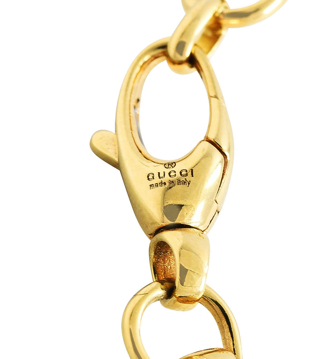 Gucci 18 Karat Yellow Gold Horsebit Chain Link NecklaceNecklace - Wilson's Estate Jewelry