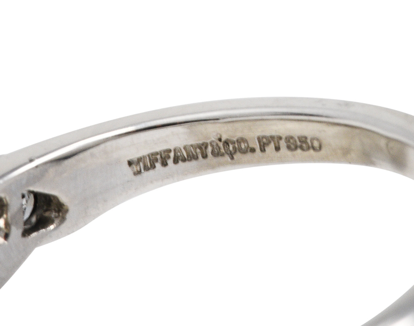 Tiffany & Co. Vintage 0.50 CTW Diamond Platinum Twist Band RingRing - Wilson's Estate Jewelry