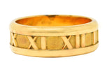 1995 Tiffany & Co. 18 Karat Gold Unisex 7 MM Atlas Band RingRing - Wilson's Estate Jewelry