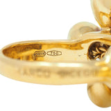 Marco Bicego Multi-Gem Topaz 18 Karat Yellow Gold Paradise Briolette Burst Ring