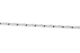 Cartier Maillon Panthere 18 Karat White Gold Unisex Link Bracelet French Wilson's Estate Jewelry