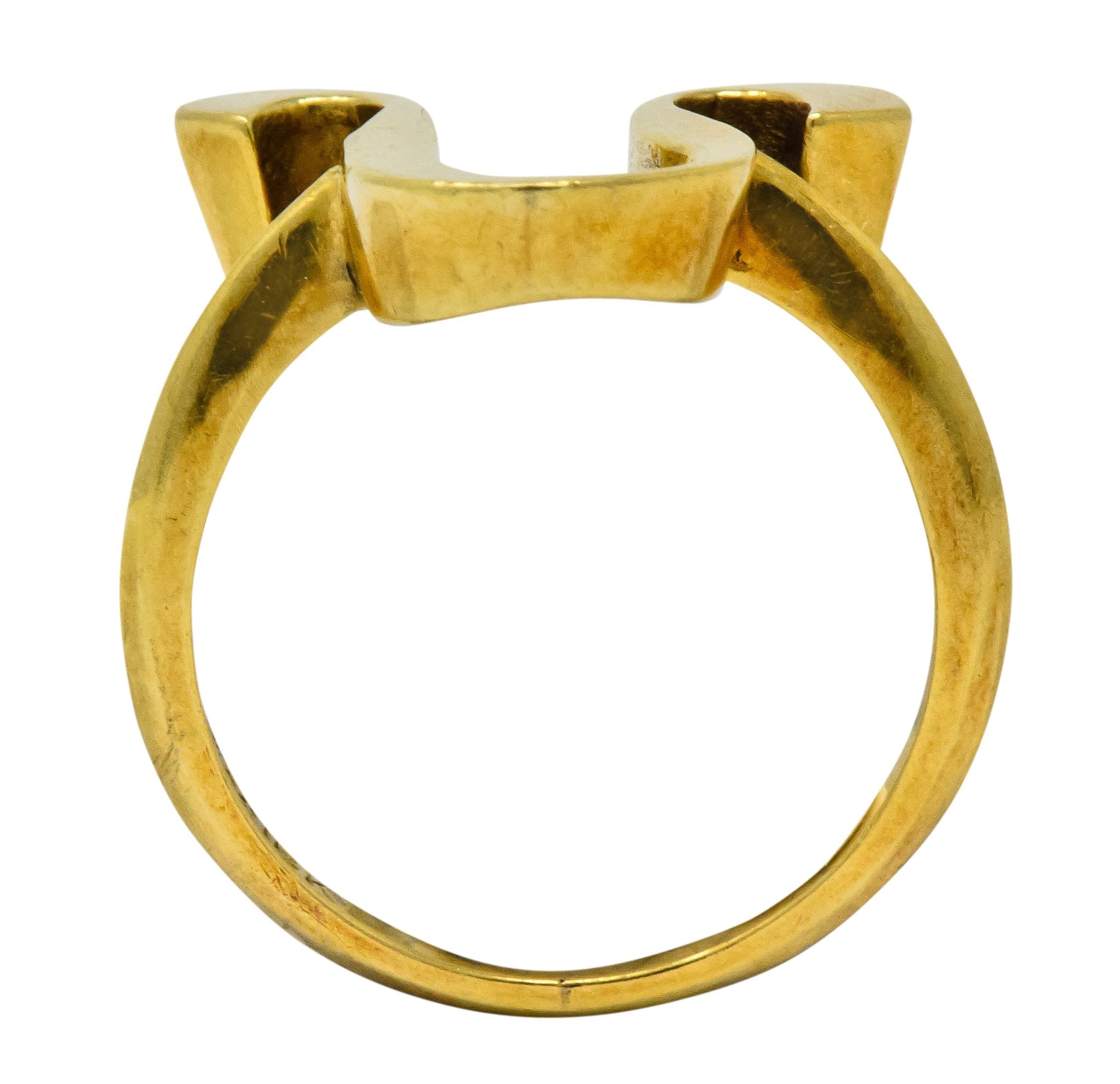 Cartier Vintage 18 Karat Gold Leo Zodiac Ring - Wilson's Estate Jewelry