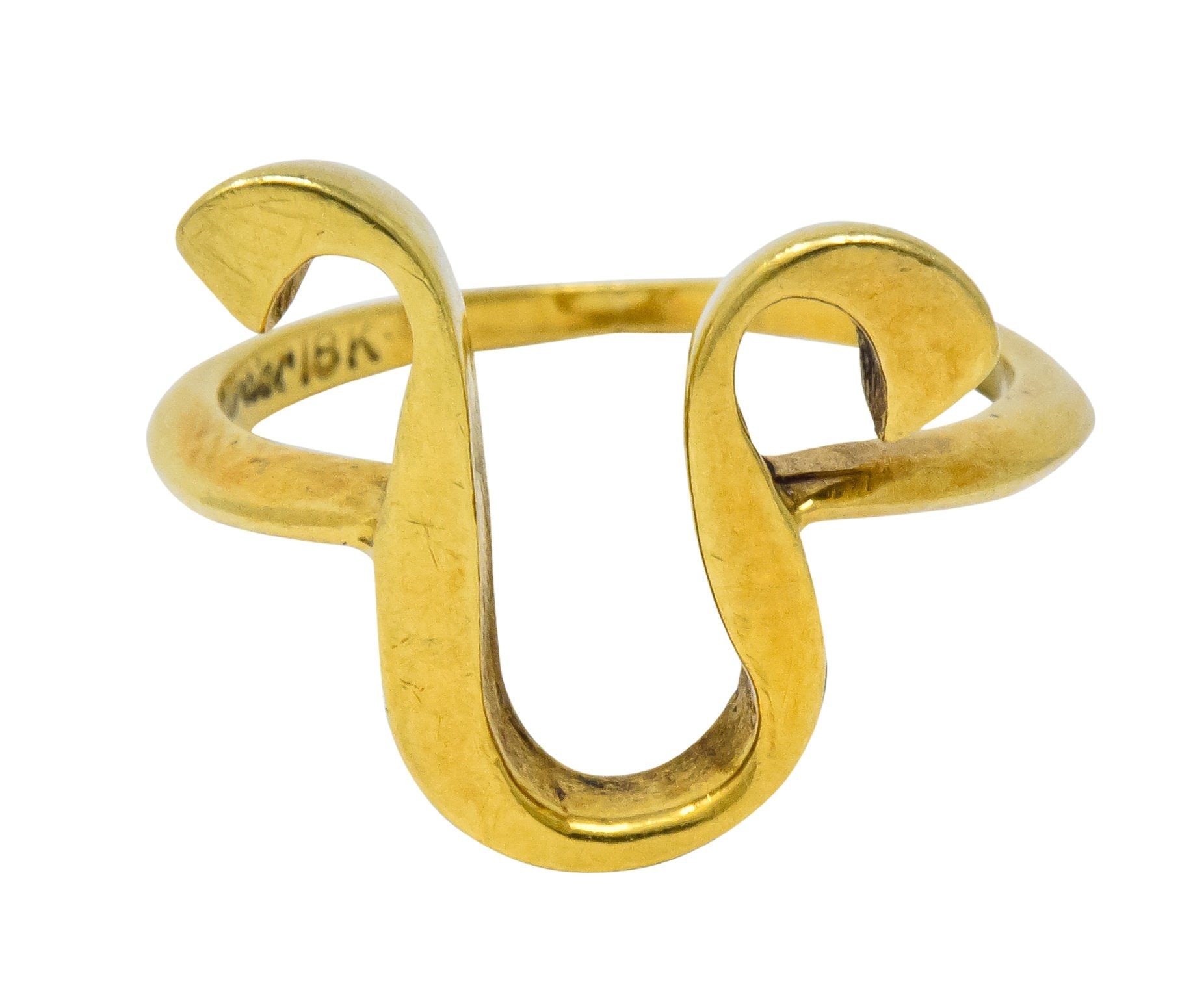 Cartier Vintage 18 Karat Gold Leo Zodiac Ring - Wilson's Estate Jewelry