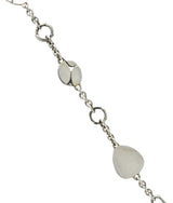 John Hardy Onyx Sterling Silver Dot Long Chain Necklace - Wilson's Estate Jewelry