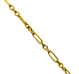 Krementz Art Nouveau 1.34 CTW Sapphire Pearl 14 Karat Gold Necklace - Wilson's Estate Jewelry