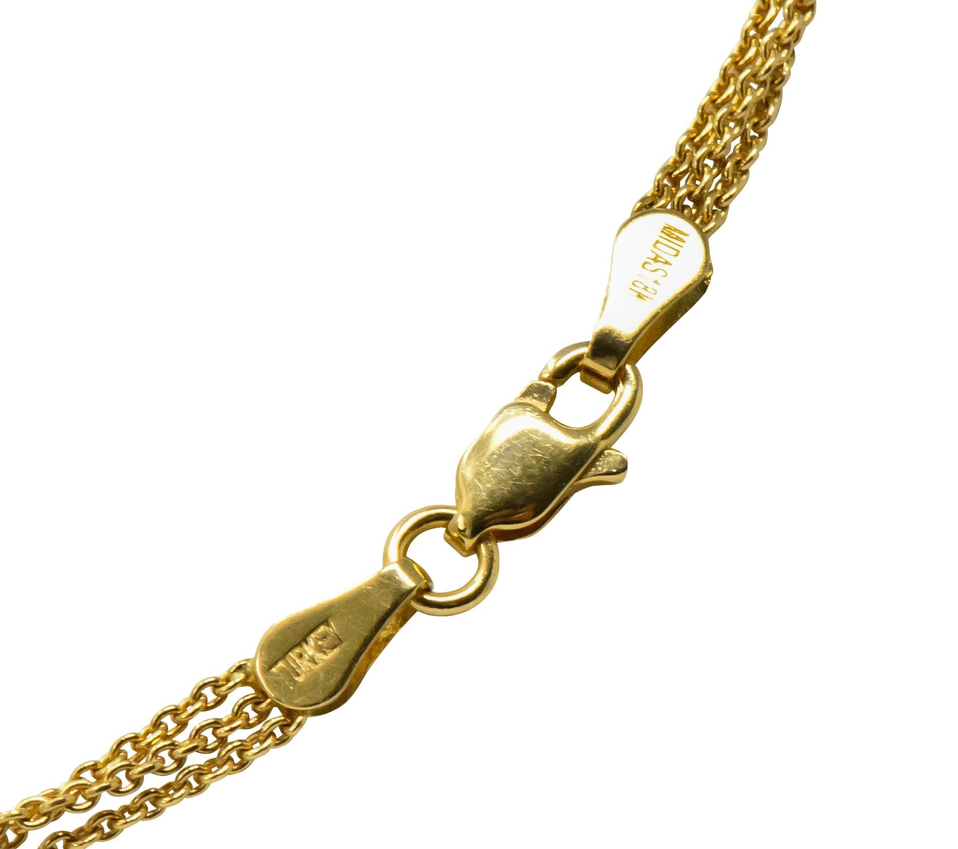 Marco Bicego 18 Karat Gold Multi-Strand Confetti Oro Necklace - Wilson's Estate Jewelry