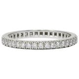 Tiffany & Co. 0.40 CTW Diamond Platinum Eternity Band Ring Wilson's Estate Jewelry